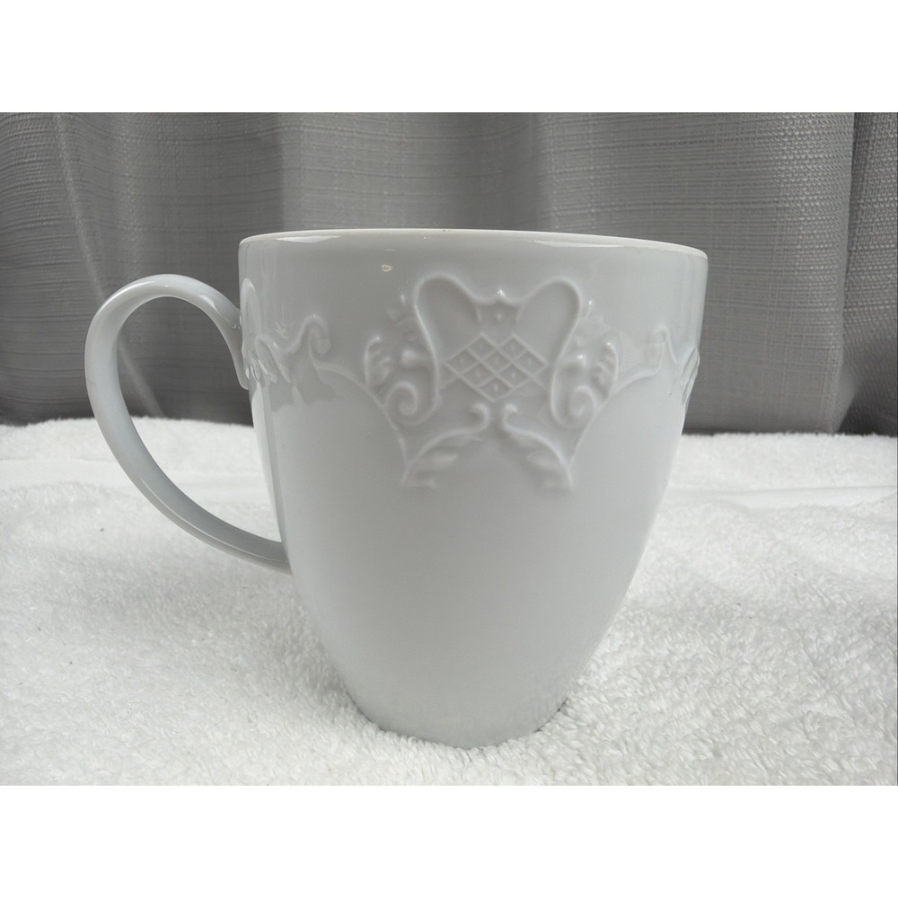 Anna Weatherley Designs Simply Anna White Mug WSA14 Made In Portugal Porcelain